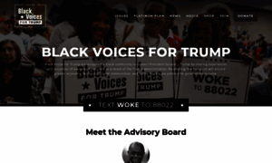 Blackvoices.donaldjtrump.com thumbnail