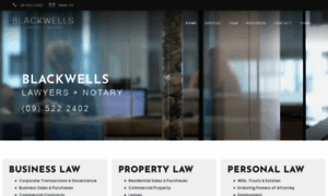 Blackwells-law.co.nz thumbnail