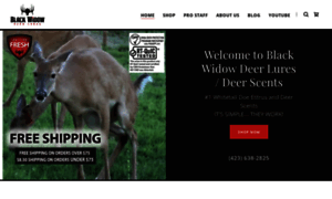 Blackwidowdeerlures.com thumbnail