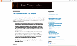 Blackwomanthinks.blogspot.com thumbnail