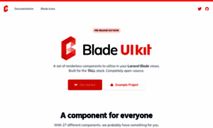 Blade-ui-kit.com thumbnail