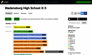 Bladensburghighschoolk52014.sched.com thumbnail