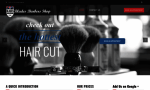 Bladesbarbersshop.co.uk thumbnail