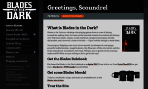 Bladesinthedark.com thumbnail