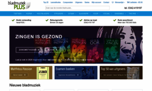 Bladmuziekplus.nl thumbnail