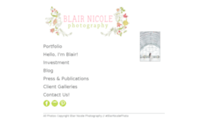 Blairnicolephotography.com thumbnail