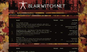 Blairwitch.net thumbnail