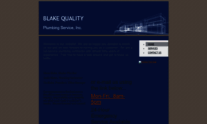 Blakequalityplumbing.com thumbnail