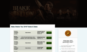 Blakesheltontickets2018.com thumbnail