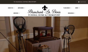 Blanchardstdenisfuneralhome.com thumbnail