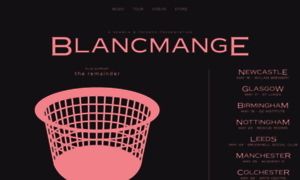 Blancmange.co.uk thumbnail