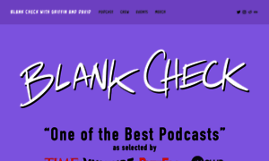 Blankcheckpod.com thumbnail