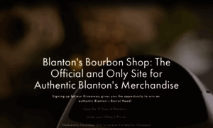 Blantonsbourbonshop.com thumbnail