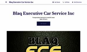 Blaqexecutivecarservice.com thumbnail