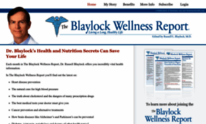 Blaylockwellness.com thumbnail