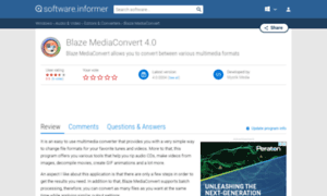 Blaze-mediaconvert.informer.com thumbnail