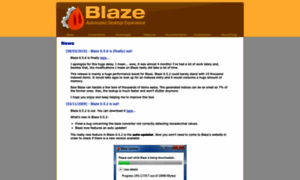Blaze-wins.sourceforge.net thumbnail