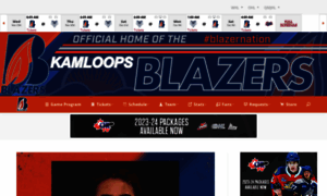 Blazerhockey.com thumbnail