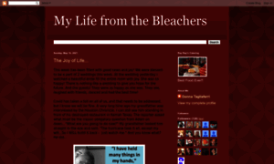 Bleachervision.blogspot.com thumbnail