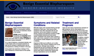 Blepharospasm.ca thumbnail