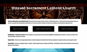 Blessed-sacrament.com thumbnail