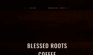 Blessedrootscoffee.com thumbnail