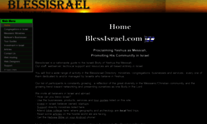 Blessisrael.com thumbnail