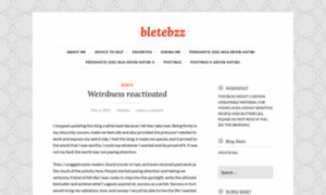 Bletebzz.wordpress.com thumbnail