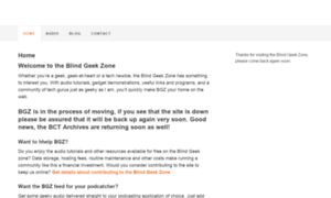 Blind-geek-zone.net thumbnail