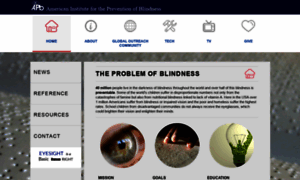 Blindnessprevention.org thumbnail