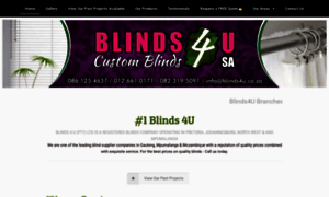 Blinds4u.co.za thumbnail