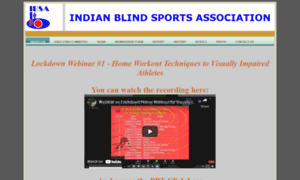Blindsportsindia.org thumbnail
