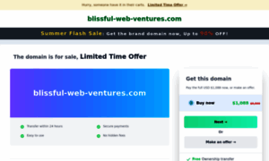 Blissful-web-ventures.com thumbnail