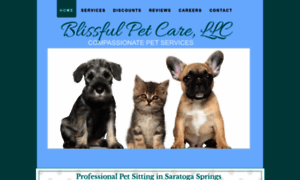 Blissfulpetcaresaratoga.com thumbnail