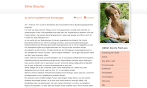 Blochersilvia.ch thumbnail
