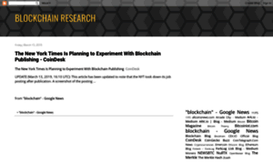 Blockchain-research.blogspot.com thumbnail