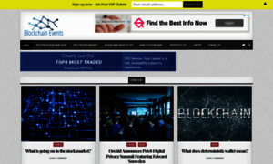 Blockchaineventslist.com thumbnail