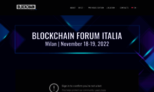 Blockchainforumitalia.com thumbnail