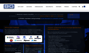 Blockchainindustrygroup.org thumbnail
