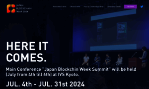 Blockchainweek.jp thumbnail