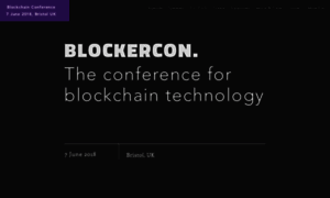 Blockercon.com thumbnail