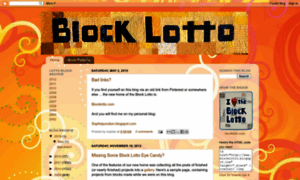 Blocklotto.blogspot.com thumbnail