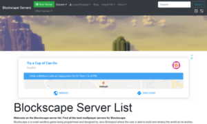 Blockscape-servers.com thumbnail