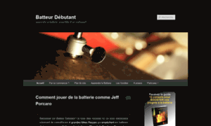 Blog-batteur-debutant.fr thumbnail