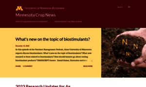 Blog-crop-news.extension.umn.edu thumbnail