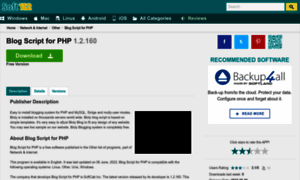 Blog-script-for-php.soft112.com thumbnail