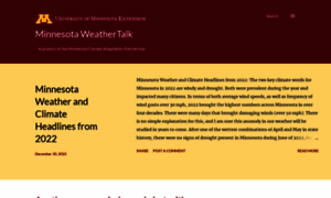 Blog-weathertalk.extension.umn.edu thumbnail