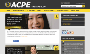 Blog.acpe.edu.au thumbnail