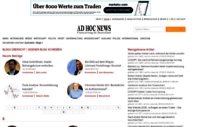Blog.ad-hoc-news.de thumbnail