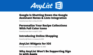 Blog.anylistapp.com thumbnail